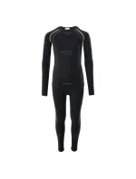 Detské termoprádlo 1rap Jr 92800402064 čierno-ružové - Brugi