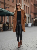 Dámsky zimný kabát Teddy Fur Brown FashionStreet NY0752z