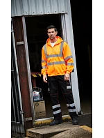 Mikina s kapucňou Yoko HVK 07 Hi-Vis 79.VK07 čierna Mikina s kapucňou Yoko HVK 07 Hi-Vis 79.VK07 čierna