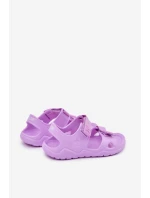 Piankowe Sandały Dziecięce Big Star RR374516 Fioletowe