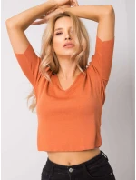 Blúzka 234 BZ BS142.11 tmavo oranžová