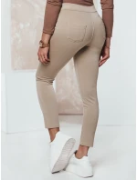 Dámske nohavice MODSTORY beige FashionStreet UY2179