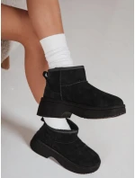 Dámske snežnice s hrubou podrážkou čierne FashionStreet ZY1284