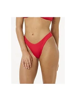 Plavky RIP CURL Premium Surf Hi Leg Skimpy, červené Plavky RIP CURL Premium Surf Hi Leg Skimpy, červené