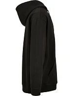 Build your Brand BB 006 Oversize mikina s kapucňou z hrubej bavlny 56.B006 čierna