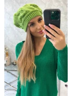 Dámska čiapka Sofia K369 pistácie