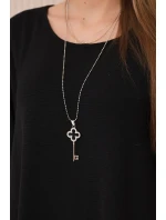 Súprava blúzka + nohavice s príveskom čierna