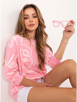 Blúzka RV BZ A267 1.58 svetlo ružová