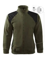 Bunda Hi-Q fleece unisex military 69 (štítok značky)