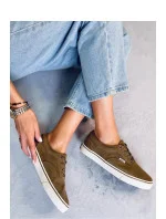 Dámske tenisky model 177644 hnedé - Inello Dámske tenisky model 177644 hnedé - Inello