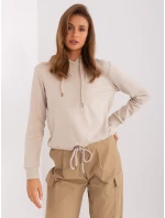 Mikina D10014L02346AEN béžová Mikina D10014L02346AEN béžová