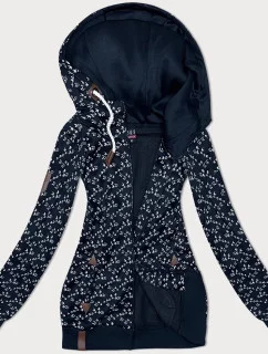 Tmavomodrá mikina s kapucňou Swallows (2309)