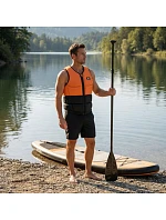 SUP XQMAX NEOPRÉNOVÁ PLÁVACIA VESTA R.L ORANŽOVÁ/ČIERNA
