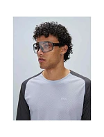 Cyklistické tričko POC M's Motion Air L/S Jersey, sivé