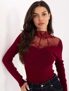 Sveter PM SW YIS1078.81 bordový