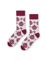 Steven art.136 Vianočné ponožky pre mužov 41-46