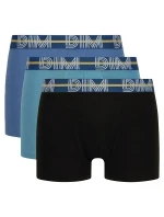 Pánske boxerky 3 ks DIM POWERFUL Boxers 3x - DIM - svetlo modrá Pánske boxerky 3 ks DIM POWERFUL Boxers 3x - DIM - svetlo modrá