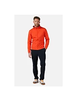 Pánska mikina ROSSIGNOL Mid Layer Thin Fz, oranžová Pánska mikina ROSSIGNOL Mid Layer Thin Fz, oranžová