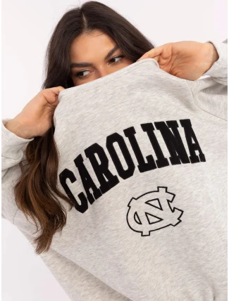 Mikina EM BL 857 1.02X svetlo šedá