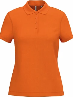 Kariban K 255 Dámske polo tričko z piké 20.K255 oranžové