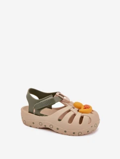 Detské sandále na suchý zips 83619 Beige Ipanema Summer XV Baby