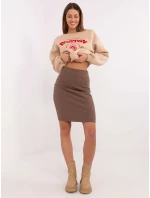 Sukňa RV SD 8961.38 hnedá