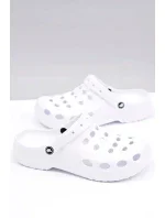 Pánské Klasické Nazouváky Bílé Crocsy