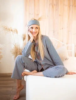 Kľúč LNS 429 B25 long/r S-XL dámske pyžamo bez zipsu
