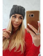 Milano fleecová čiapka K203 graphite