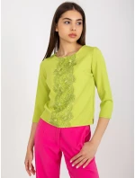 Blúzka LK BZ 506522.07 vápno Blúzka LK BZ 506522.07 vápno