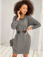 Šaty RV TU 5184.93P tmavo šedá