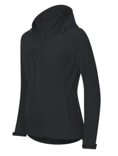 Dámska softshellová bunda Trail ebony gray