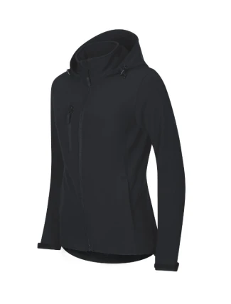 Dámska softshellová bunda Trail ebony gray