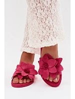 Dámske ploché nazúvacie topánky J502-5 Elzoria fuchsiová - Sweet Shoes Dámske ploché nazúvacie topánky J502-5 Elzoria fuchsiová - Sweet Shoes