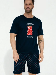 PÁNSKE PYŽAMO KR 326/205 RUBBER KING