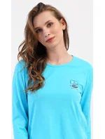 Dámske dlhé pyžamo Leaves