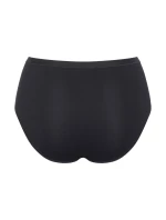 Dámske bavlnené midi nohavičky GO Daily - BLACK - black 0004 - SLOGGI Dámske bavlnené midi nohavičky GO Daily - BLACK - black 0004 - SLOGGI