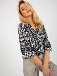 Dámska blúzka D73771M11062C čierna - FPrice