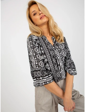 Dámska blúzka D73771M11062C čierna - FPrice