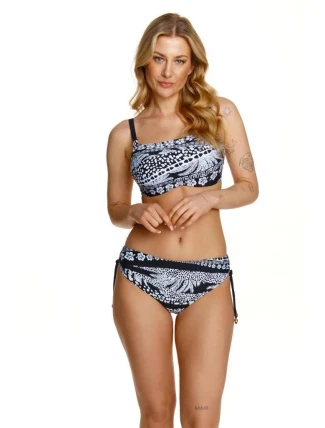 Vrchný diel plaviek Faial198049 Black and White - Lupo Line