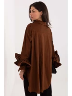 Košeľa s dlhým rukávom model 222314 Taliansko Moda