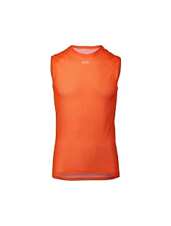 Cyklistická vesta POC ESSENTIAL LAYER Vest – oranžová