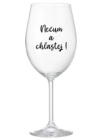 Nevonia a nechutí - číry pohár na víno 350 ml