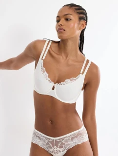 Dámska podprsenka Wild Gardenia Florale W01 - WHITE - biela 1595 - TRIUMPH