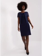 Šaty LK SK 509284 2.03X tmavo modrá