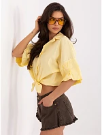 MI košeľa KS 3389A.90 svetložltá