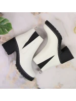 Zateplené topánky Artiker W HBH42 na podpätku