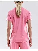Craft Teamwear Squad Go Jersey Solid W Dámske športové tričko s výstrihom do V 82.5566 tmavomodré Craft Teamwear Squad Go Jersey Solid W Dámske športové tričko s výstrihom do V 82.5566 tmavomodré