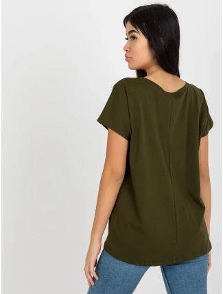 Dámske tričko RV TS 4832.30 khaki