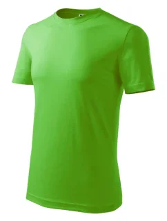 Klasické nové pánske tričko apple green